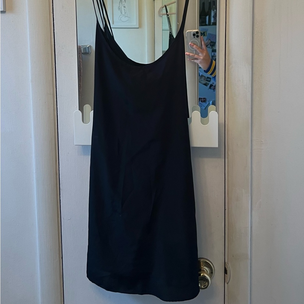 Black slip dress size S
